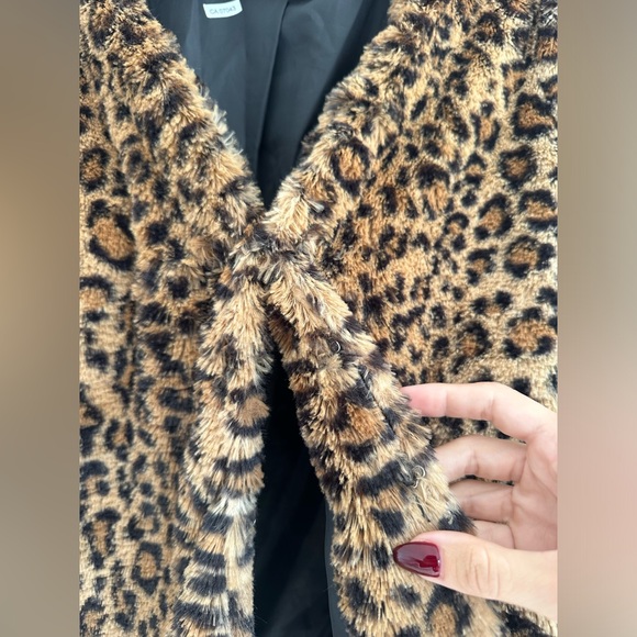 Leopard faux fur jacket - Picture 5 of 7